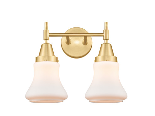Caden LED Bath Vanity in Satin Gold (405|447-2W-SG-G191-LED)