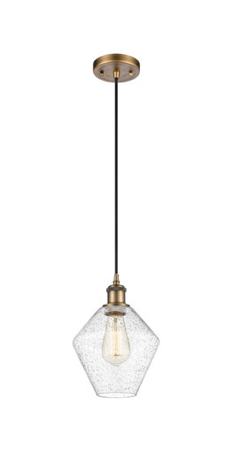 Ballston LED Mini Pendant in Brushed Brass (405|516-1P-BB-G654-8-LED)