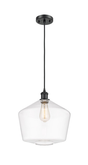 Ballston One Light Mini Pendant in Matte Black (405|516-1P-BK-G652-12)