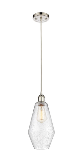 Ballston One Light Mini Pendant in Polished Nickel (405|516-1P-PN-G654-7)