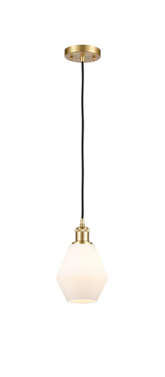 Ballston One Light Mini Pendant in Satin Gold (405|516-1P-SG-G651-6)