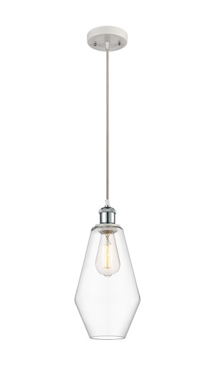 Ballston LED Mini Pendant in White Polished Chrome (405|516-1P-WPC-G652-7-LED)