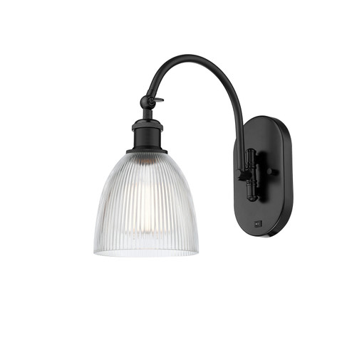 Ballston One Light Wall Sconce in Matte Black (405|518-1W-BK-G382)