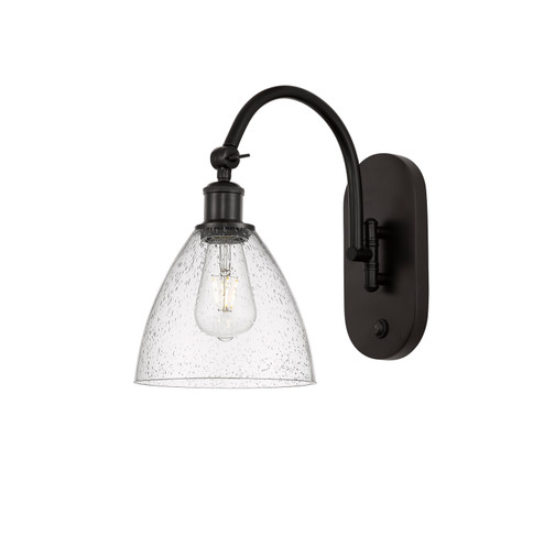 Ballston One Light Wall Sconce in Polished Nickel (405|518-1W-PN-GBD-752)