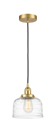 Edison LED Mini Pendant in Satin Gold (405|616-1PH-SG-G713-LED)