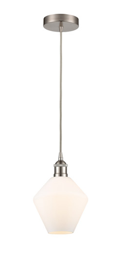 Edison One Light Mini Pendant in Brushed Satin Nickel (405|616-1P-SN-G651-8)