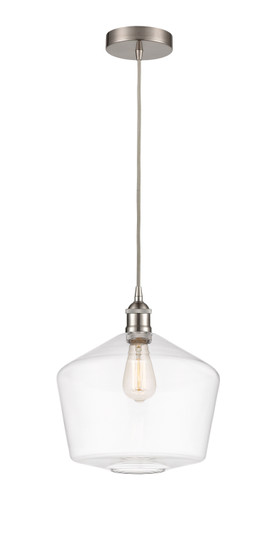 Edison One Light Mini Pendant in Brushed Satin Nickel (405|616-1P-SN-G652-12)