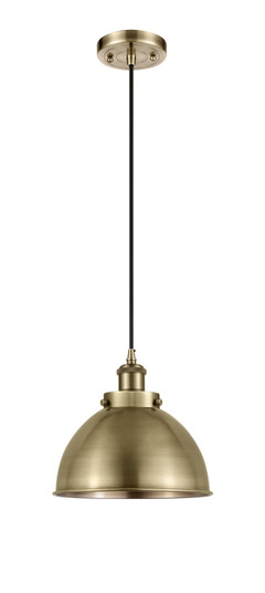 Ballston Urban LED Mini Pendant in Antique Brass (405|916-1P-AB-MFD-10-AB-LED)