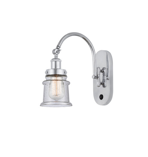 Franklin Restoration One Light Wall Sconce in Polished Chrome (405|918-1W-PC-G184S)