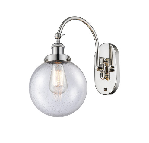 Franklin Restoration One Light Swing Arm in Polished Nickel (405|918-1W-PN-G204-8)