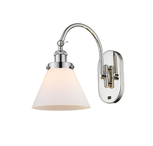 Franklin Restoration One Light Wall Sconce in Polished Nickel (405|918-1W-PN-G41)