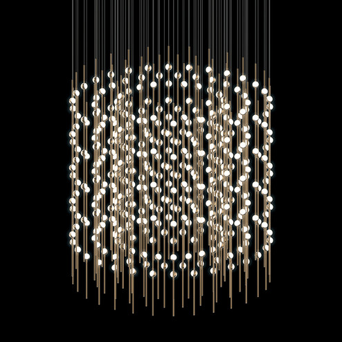 Constellation LED Pendant in Satin Brass (69|2172.38W)