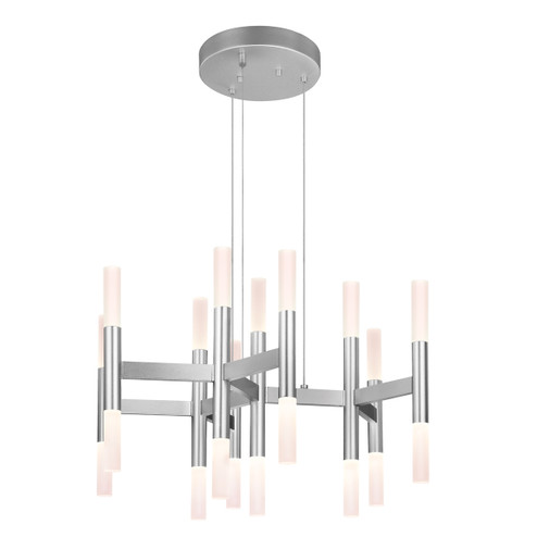 Luna LED Pendant in Bright Satin Aluminum (69|2233.16)