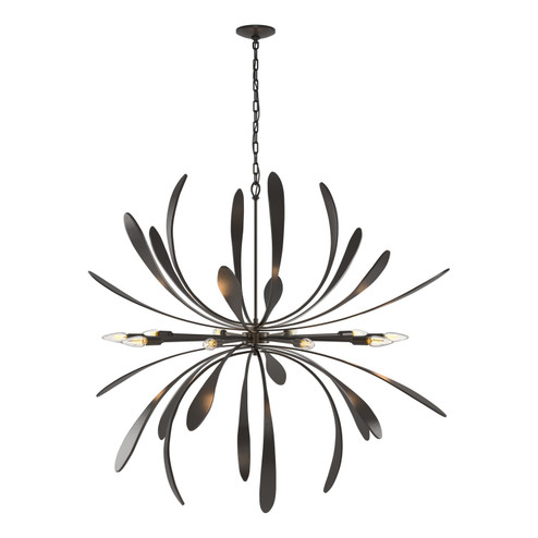 Dahlia Ten Light Chandelier in Oil Rubbed Bronze (39|104355-SKT-14)