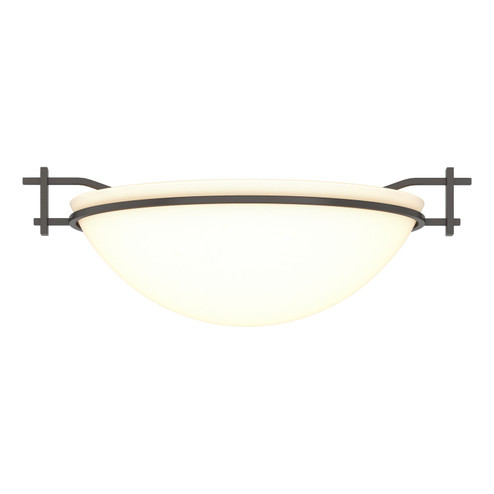 Moonband One Light Semi-Flush Mount in Oil Rubbed Bronze (39|124251-SKT-14-GG0045)