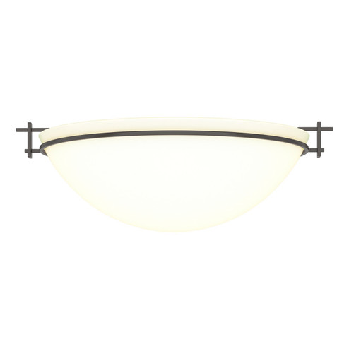 Moonband Three Light Semi Flush Mount in Oil Rubbed Bronze (39|124252-SKT-14-GG0050)