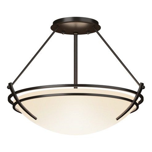 Tryne Presidio Tryne Semi-Flush in Oil Rubbed Bronze (39|124422-SKT-14-GG0047)