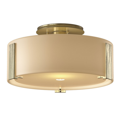 Impressions One Light Semi-Flush Mount in Modern Brass (39|126753-SKT-86-GG0218)