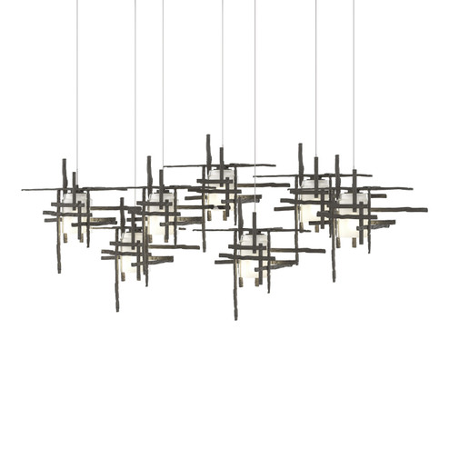 Tura LED Pendant in Dark Smoke (39|131096-SKT-LONG-07-YC0305)