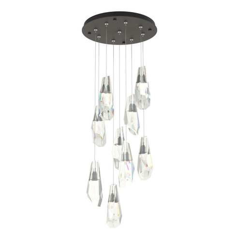 Luma Luma 9-Light Large Crystal Pendant in Natural Iron (39|131101-SKT-STND-20-CR)