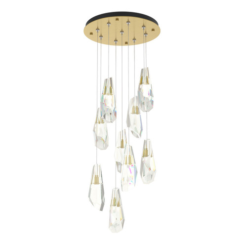 Luma Luma 9-Light Large Crystal Pendant in Modern Brass (39|131101-SKT-STND-86-CR)
