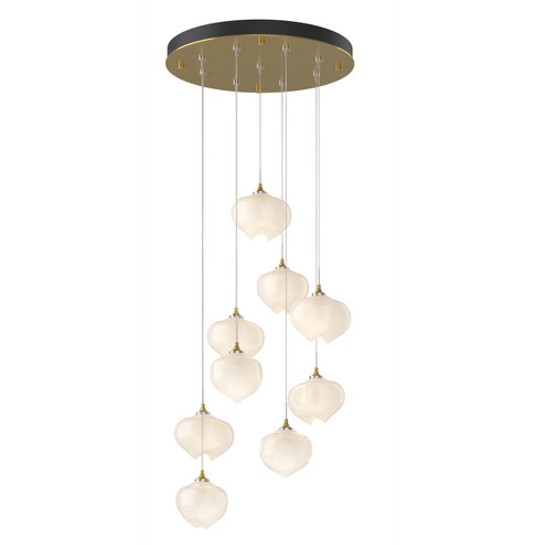 Ume Ume 9-Light Pendant in Modern Brass (39|131103-SKT-STND-86-FD0710)