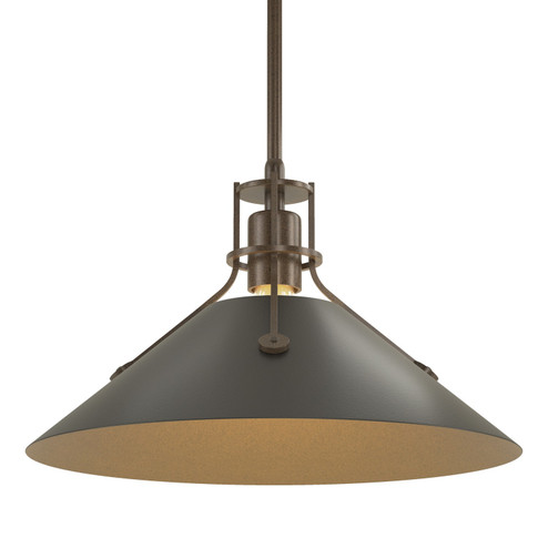 Henry Henry Medium Steel Shade Pendant in Bronze (39|134550-SKT-MULT-05-10)