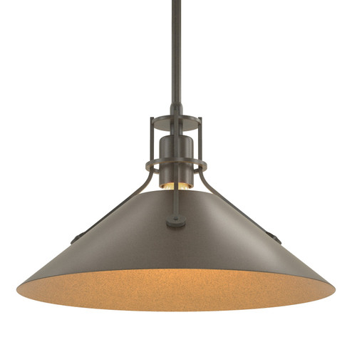 Henry One Light Pendant in Dark Smoke (39|134550-SKT-MULT-07-05)