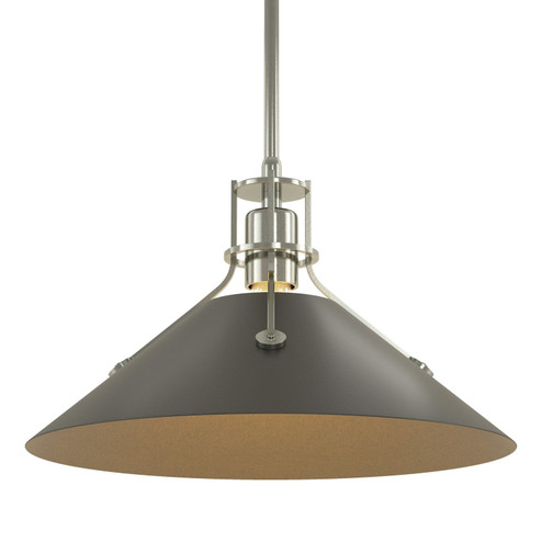 Henry Henry Medium Steel Shade Pendant in Sterling (39|134550-SKT-MULT-85-10)