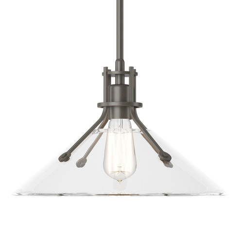 Henry One Light Pendant in Dark Smoke (39|134553-SKT-MULT-07-ZM0686)