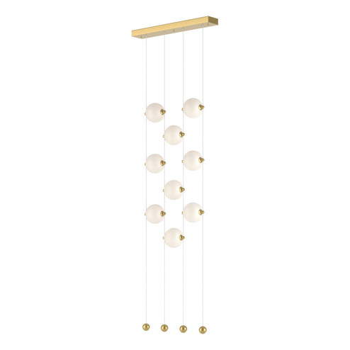 Abacus LED Pendant in Modern Brass (39|139057-LED-STND-86-GG0668)