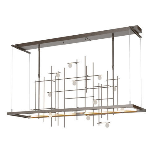 Four Seasons Spring LED Pendant in Oil Rubbed Bronze (39|139752-LED-STND-14-YG0500)