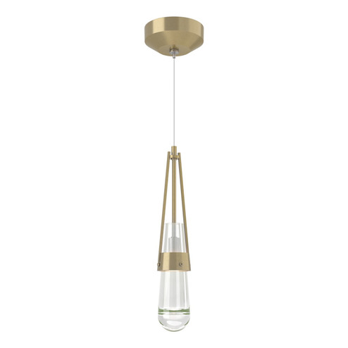 Link One Light Mini Pendant in Modern Brass (39|161040-SKT-STND-86-ZM0434)