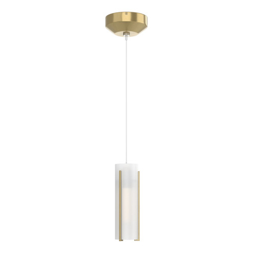 Exos Glass Exos Glass Low Voltage Mini Pendant in Modern Brass (39|161180-SKT-STND-86-GG0065)