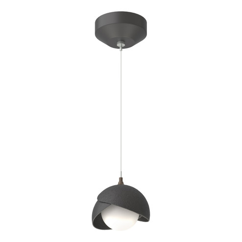 Brooklyn Brooklyn Double Shade Low Voltage Mini Pendant in Black (39|161183-SKT-STND-10-10-GG0711)