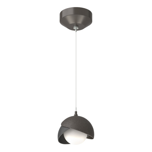 Brooklyn Brooklyn Double Shade Low Voltage Mini Pendant in Oil Rubbed Bronze (39|161183-SKT-STND-14-10-GG0711)
