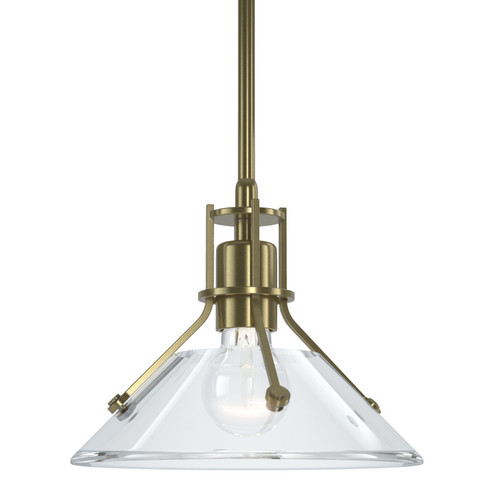 Henry One Light Mini Pendant in Modern Brass (39|184253-SKT-MULT-86-ZM0673)