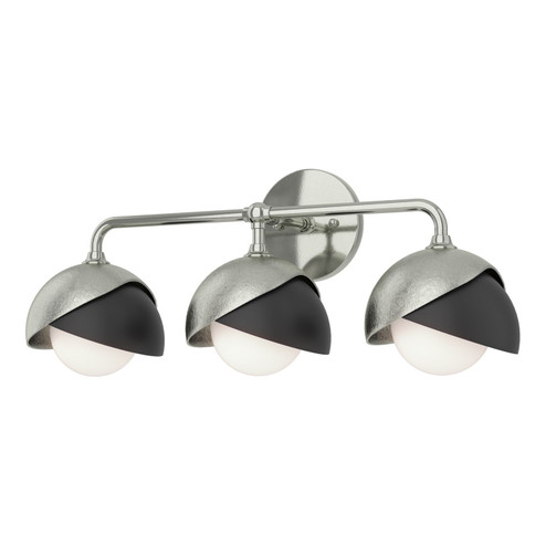 Brooklyn Brooklyn 3-Light Double Shade Bath Sconce in Sterling (39|201375-SKT-85-10-GG0711)
