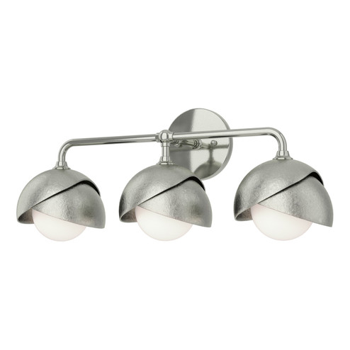 Brooklyn Brooklyn 3-Light Double Shade Bath Sconce in Sterling (39|201375-SKT-85-85-GG0711)