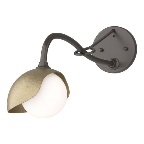 Brooklyn One Light Wall Sconce in Oil Rubbed Bronze (39|201376-SKT-14-84-GG0711)