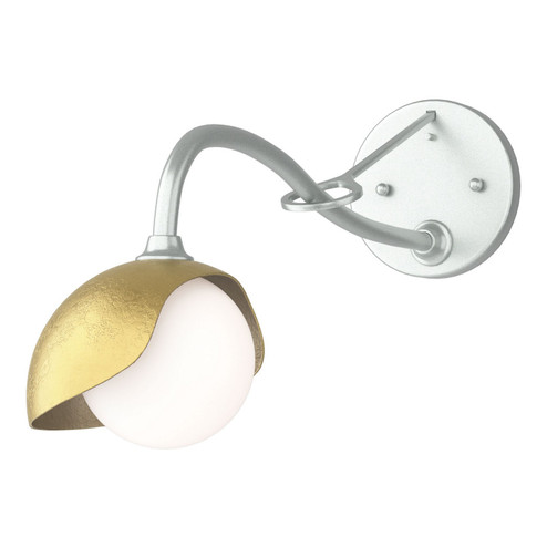 Brooklyn Brooklyn 1-Light Single Shade Long-Arm Sconce in Vintage Platinum (39|201376-SKT-82-86-GG0711)