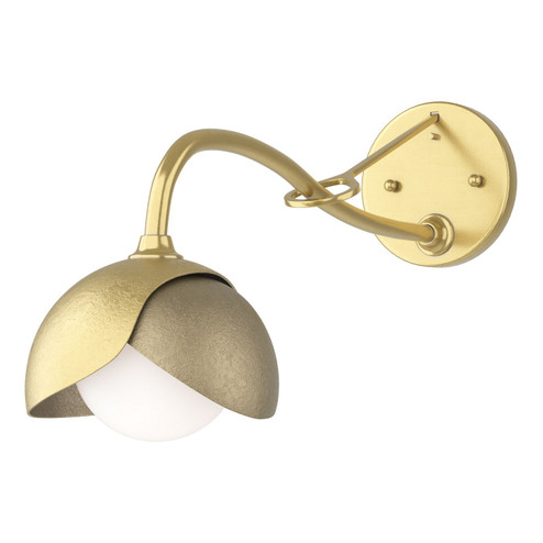 Brooklyn One Light Wall Sconce in Modern Brass (39|201377-SKT-86-84-GG0711)
