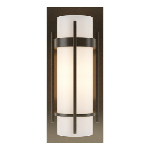 Banded One Light Wall Sconce in Oil Rubbed Bronze (39|205892-SKT-14-GG0065)
