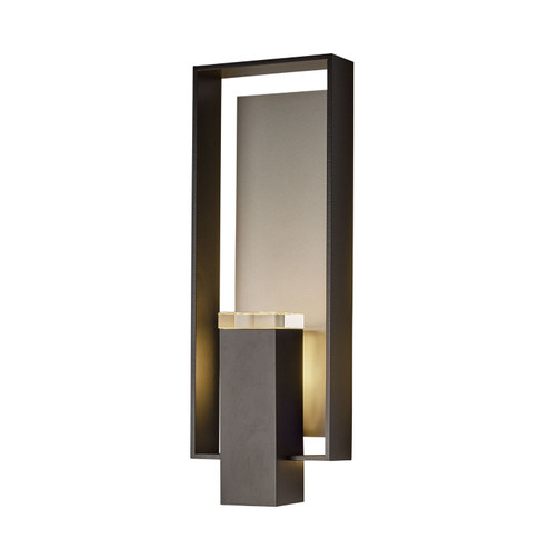 Shadow Box Two Light Outdoor Wall Sconce in Coastal Oil Rubbed Bronze (39|302605-SKT-14-80-ZM0546)