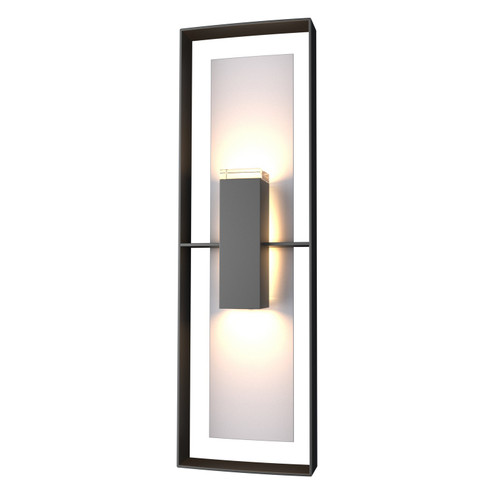 Shadow Box Two Light Outdoor Wall Sconce in Coastal Black (39|302607-SKT-80-78-ZM0546)