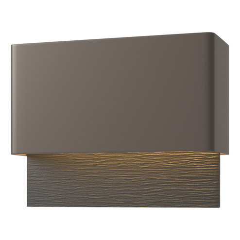 Stratum LED Outdoor Wall Sconce in Coastal Dark Smoke (39|302630-LED-77-80)