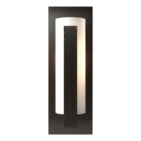 Vertical Bar One Light Outdoor Wall Sconce in Coastal Oil Rubbed Bronze (39|307286-SKT-14-GG0034)