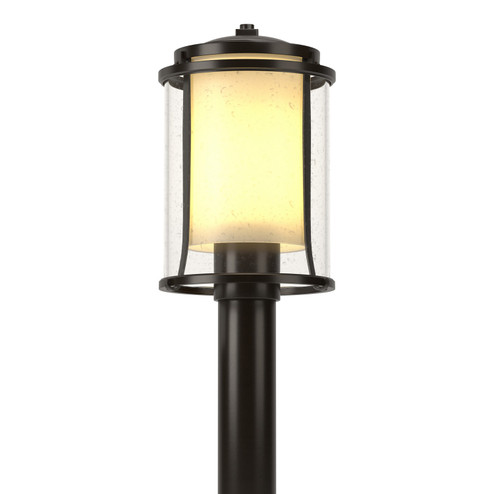 Meridian One Light Outdoor Post Mount in Coastal Oil Rubbed Bronze (39|345610-SKT-14-ZS0283)