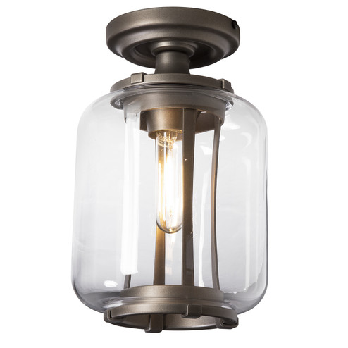 Fairwinds One Light Outdoor Semi-Flush Mount in Coastal Dark Smoke (39|352551-SKT-77-ZM0723)