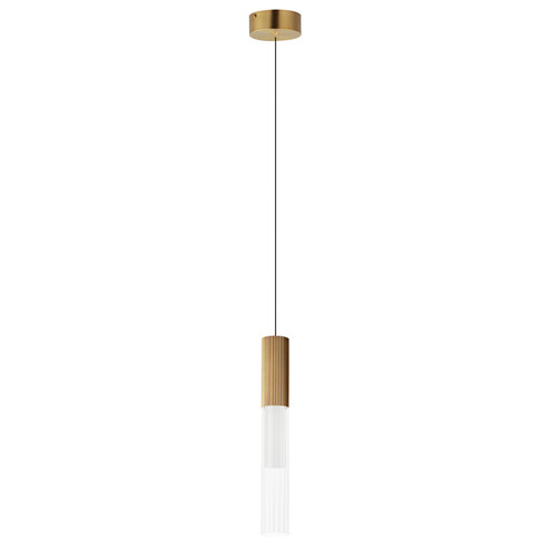 Reeds LED Pendant in Gold (86|E11011-144GLD)